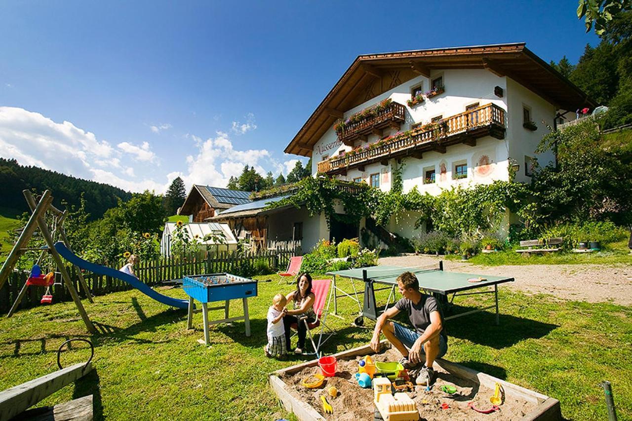 Ferienwohnung Aster Nusserhof Hafling Buitenkant foto