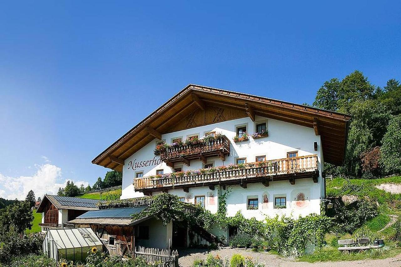 Ferienwohnung Aster Nusserhof Hafling Buitenkant foto
