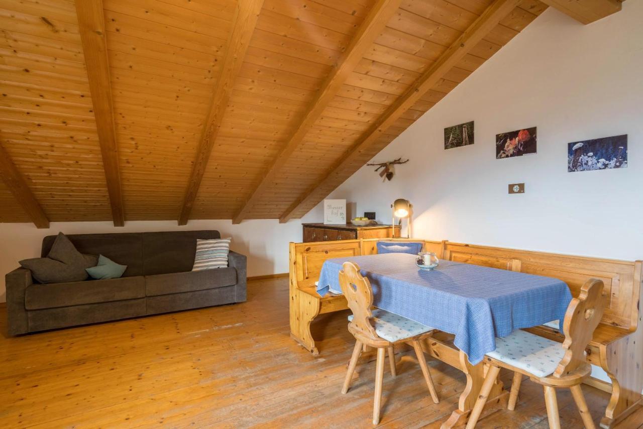 Ferienwohnung Aster Nusserhof Hafling Buitenkant foto